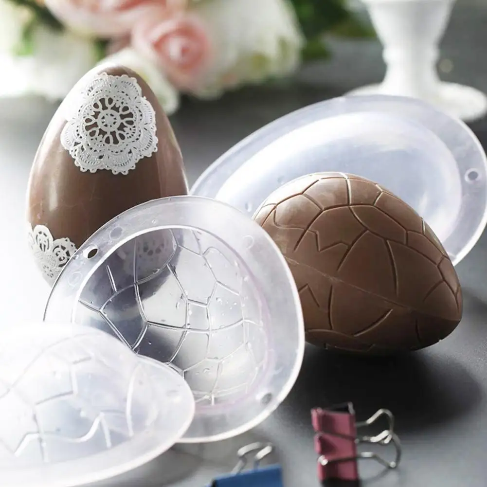 Half Sphere Silicone Mold Easter Chocolate Egg Molds Chocolate Bomb Mould  Bakeware Mousse Knock Happy Egg Shape Silicon Moulds - Cake Tools -  AliExpress