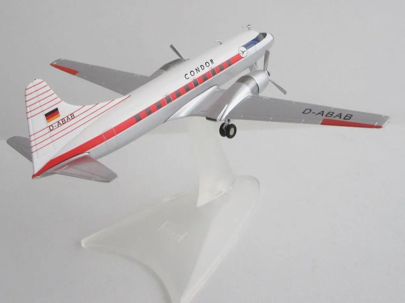 Herpa Германия воздушный Гамбург Convair CV-440 Кондор самолет D-ABAB 1/200 литой самолет модель самолета