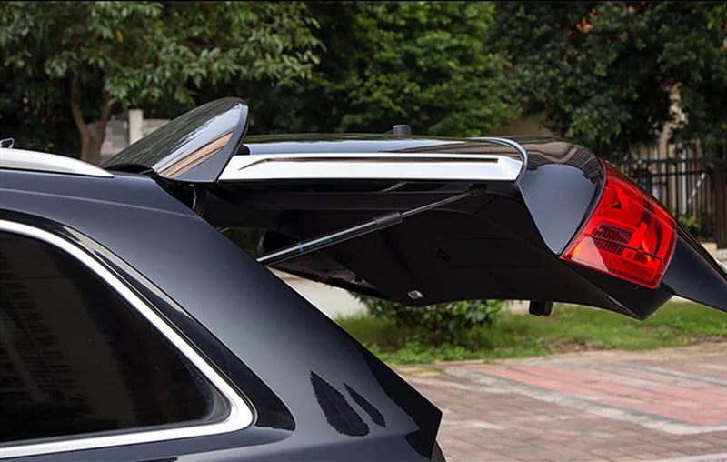 Car Styling Rear Windshield Decoration Frame Stickers For Audi Q7- Car Tail Cover Trim Auto Accessories