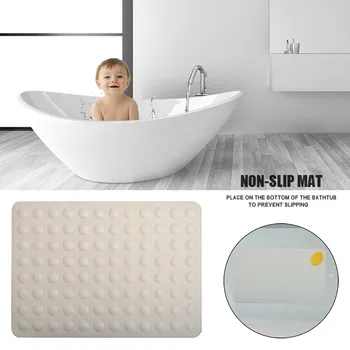 

Home Hotel Soft Non-Slip Bathroom Mat Bathtub Shower Floor Mat with Suction Cup Comfortable and soft household anti-fall carpet