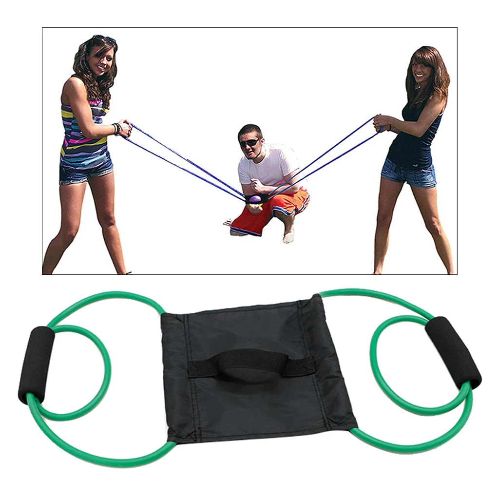 3-Person Water Balloon Launcher Slingshot Summer Outdoor Toy for Kids Adults