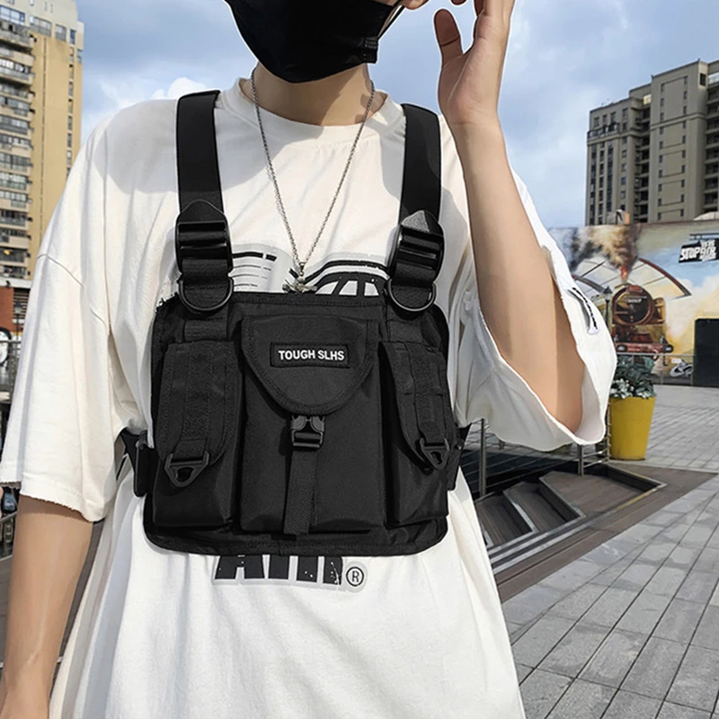 Chest Rig Chest Rig Bag Techwear Flak Vest Tactical Vest Chest Rig ...