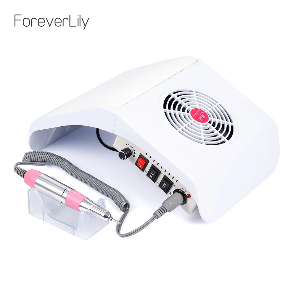 Cena 2 in 1 do paznokci odkurzacz duży rozmiar silny wiertarka do paznokci odkurzacz narzędzia do paznokci odpylacze do Manicure