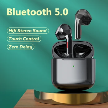 

TWS 5.0 Mini Bluetooth earphones Wireless Headphones Touch Control Wireless Headset 9D Stereo Sound Music Earbuds Charging Box