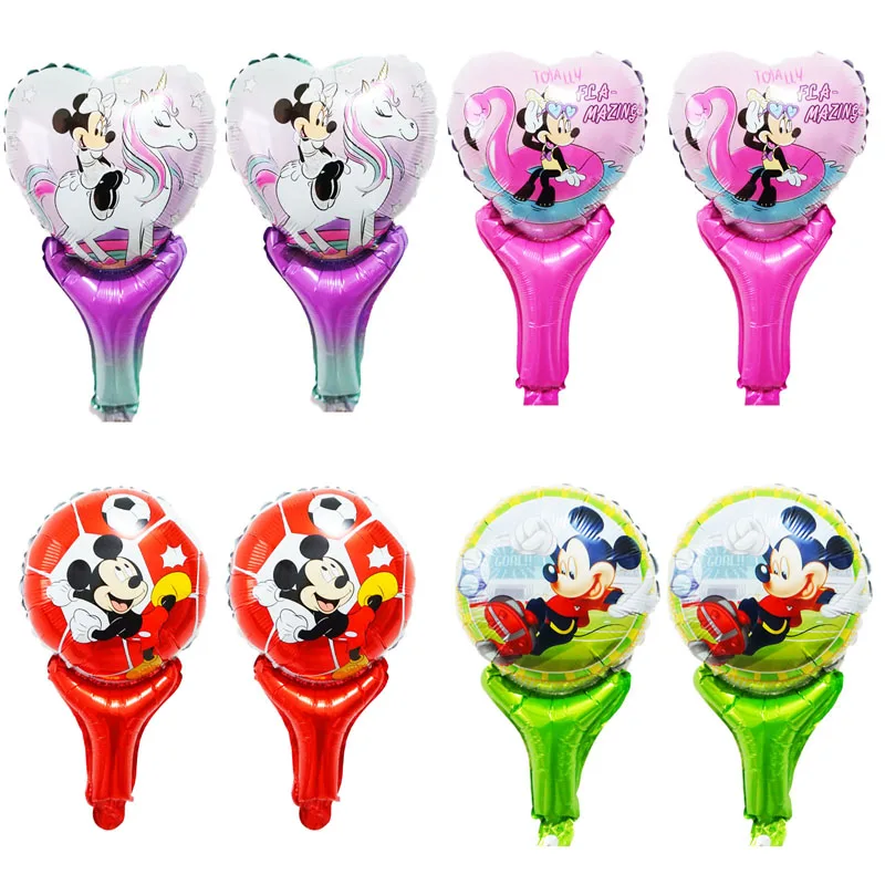 20pc mix mickey min 20 шт./лот) вечерние воздушные шары ручной стиль Человек-паук Халк Губка Боб Микки Рапунцель Белль Эльза Немо воздушные шары на день рождения - Цвет: 20pc mix mickey min
