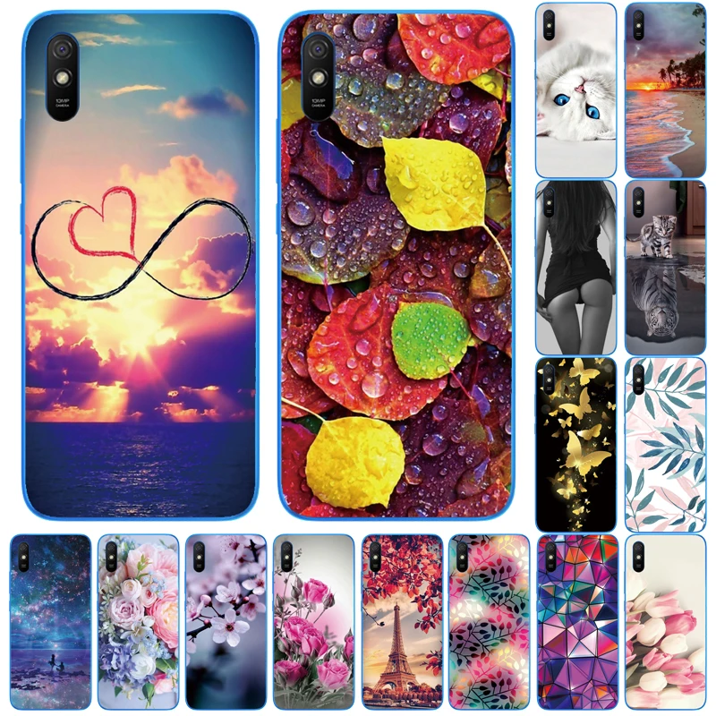 Чехол-накладка для xiaomi redmi 9A силиконовый 6 53 дюйма | Мобильные телефоны и