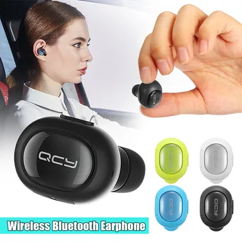 

Q26 Mini Earphones Headphones Mono Small Stereo Earbuds Handsfree Business Earphone with MIC