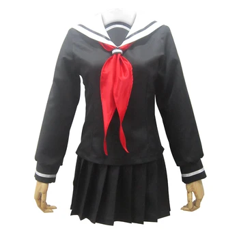 

TV Animation Jigoku Shojo Cosplay Costume Cos Enma Ai Preppy Style Jk Uniform Preppy Style Sailor Dress Hell Girl