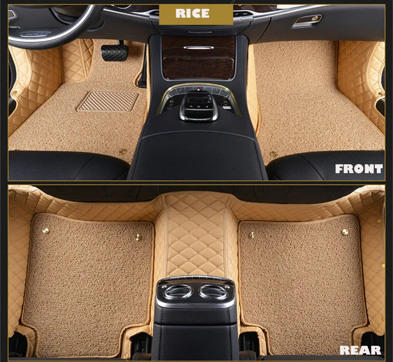 Tappetini Auto Per Seat Leon Ibiza Cordoba Toledo Marbella Terra Ronda Auto-Styling Personalizzato Auto Tappetini Tappetini Auto Accessori Tappeto