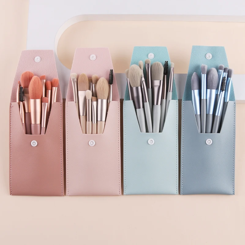 ZOREYA Portable Makeup Brushes Pro Set Cosmetic Tools Eye Shadow Foundation Powder Eyelash Lip Biush Make Up Brush Set Beauty