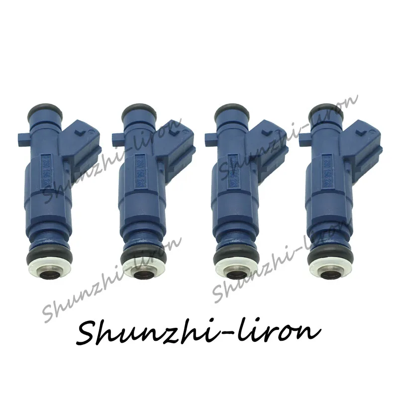 

4pcs Fuel Injector Nozzle For Chery elegant 473 BYD FO Geely Panda BYD F0 Hatchback 1.0 OEM: 0280156263