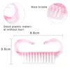 10/50/100Pcs Nail Cleaning Brush Handle Nail Art Manicure Pedicure Tool Plastic Gel Nails Remove Dust Clean Care Makeup Washing 6