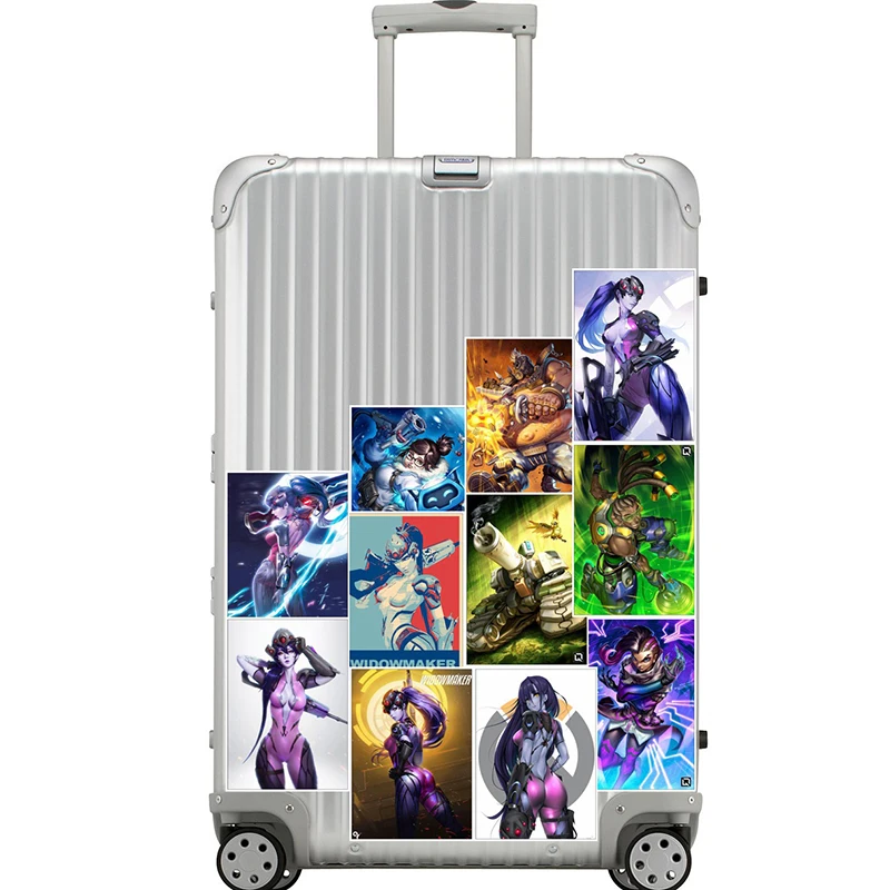 25 pcs/pack Waterproof Sticker Anime PVC Sticker for laptop Luggage Car Stickers