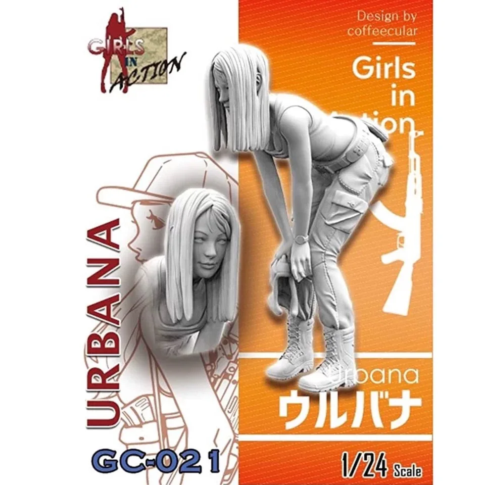 

1/24 фигурка модели из смолы GK, несобранный и Неокрашенный комплект