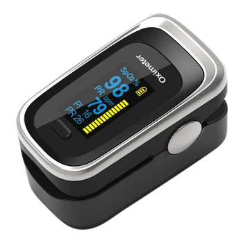 

Finger Pulse Blood Oximeter Oxygen Meter Clip Type SPO2 PR Fingertip-Pulse Oximetro Finger De Pulso De Dedo Saturation Monitor
