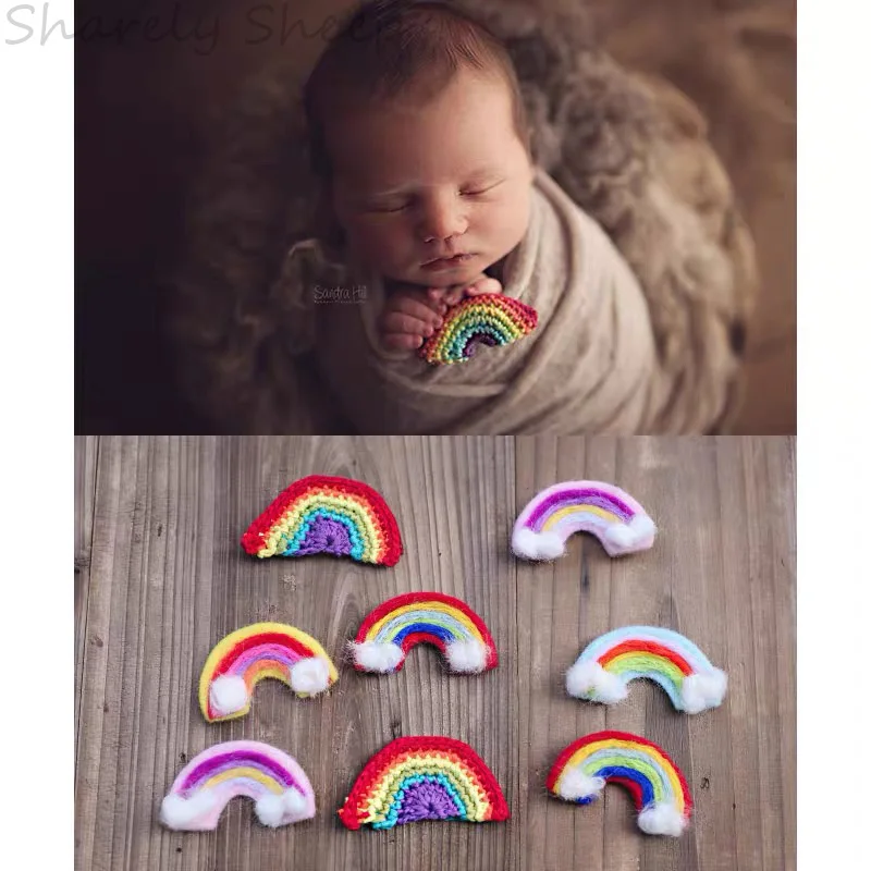 

Handmade Wool Felt Newborn Photography Background Props Infant Baby Boy Girl Photo Shoots Posing Backdrops foto Accessories Prop