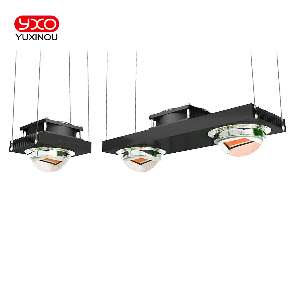 Spettro Completo Docb 300W 600W Idroponica Coltiva La Luce Grow Box Tenda Semi Di Piante Pannocchia Led Phytolamp Per Serre Piante Fiore