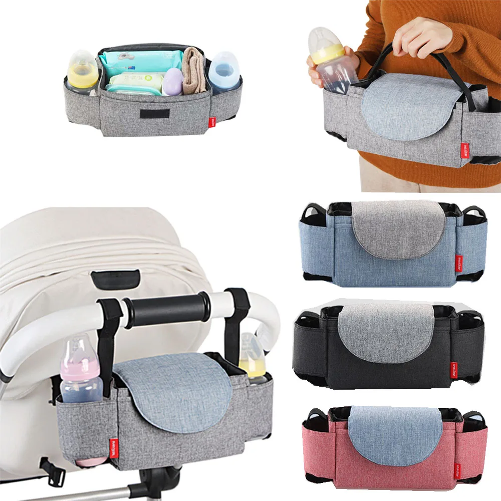 Baby Stroller Pram On-the-go Toys Diaper Storage shopping Net Bag Accessories 