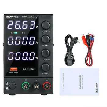 

DPS3010U 0-30V/0-10A 300W Switching DC Power Supply 4 Digits Display LED High Precision Adjustable Mini Power Supply