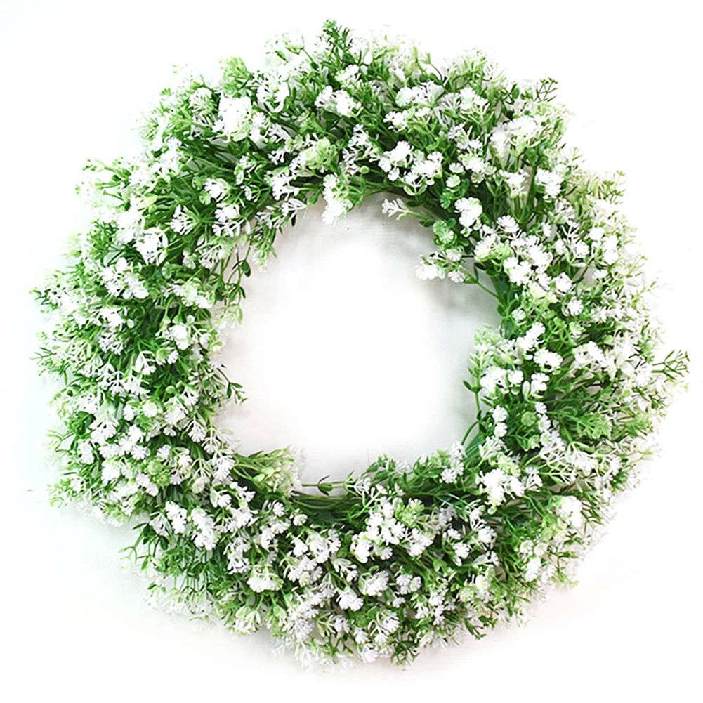 

Artificial Wreath Simulation Lavender Garland Hanging Pendants Wedding Shooting Props Household Window Door Decoration