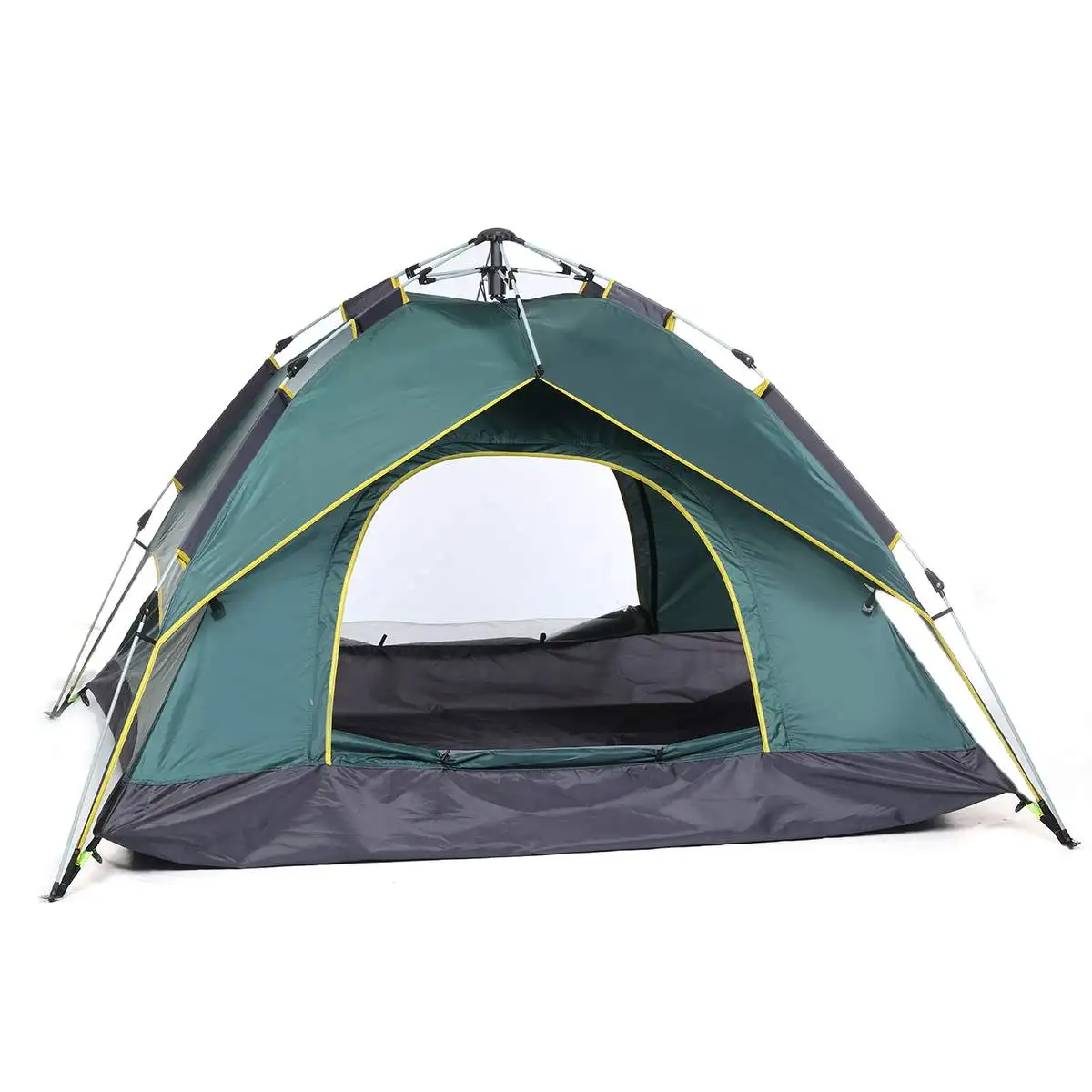 Barraca de Acampamento Automática da Família Tenda para Caminhadas Viagens com Bolsa Segundos Tenda Dupla Camada Configuração Instantânea Protable Backpacking 3 6 High Quality Esporte e Lazer