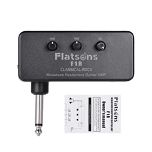 Mini Headphone Guitar Amp Amplifier with 3 5mm Headphone Jack AUX Input Plug and Play Guitar Accessories