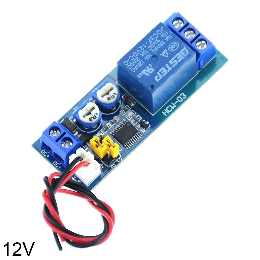 Fashion products Digital LED DC 5V 12V 24V Cycle Loop Delay Timer
