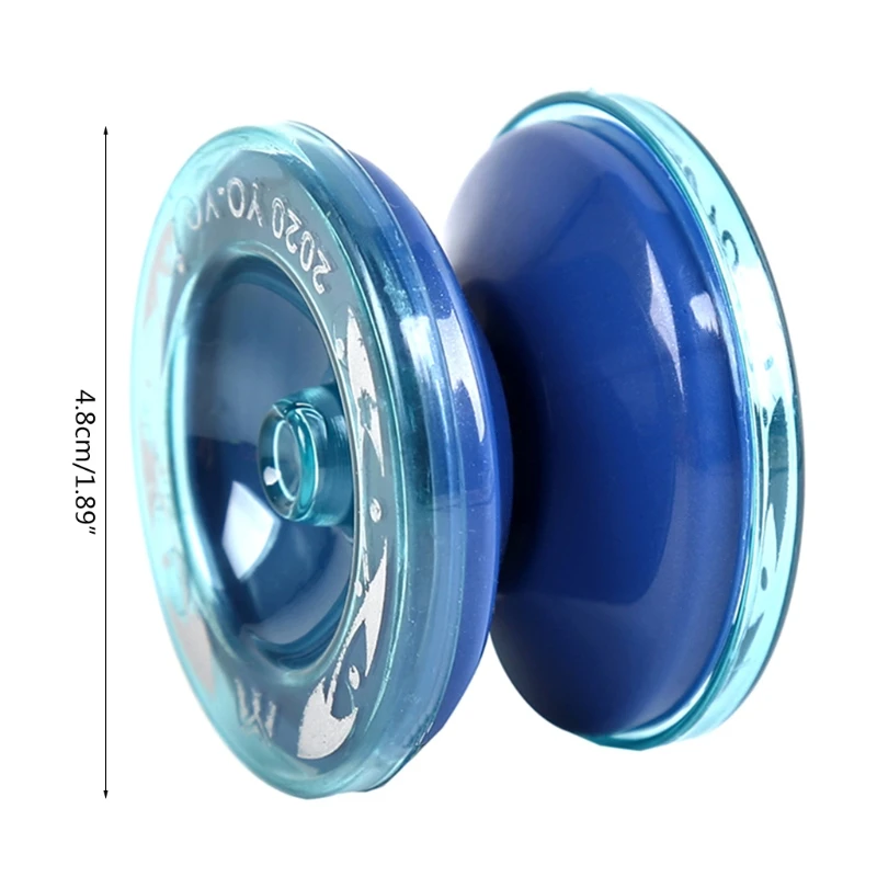 Yoyo ball 2inch Yo-yo Ball Toy with String High Responsive Yo-yos Toy for Kids Throw & Return Game Ball Hand-eye Coordination