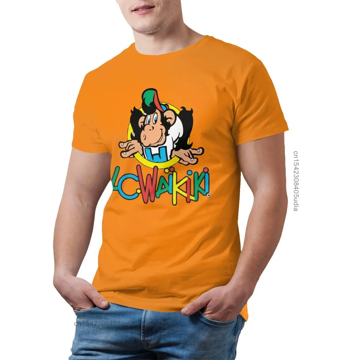 Tシャツ・カットソー WAIKIKI T-SHIRT Monkey Tshirts Lc Waikiki Monkey Merchandise T Shirt Graphic