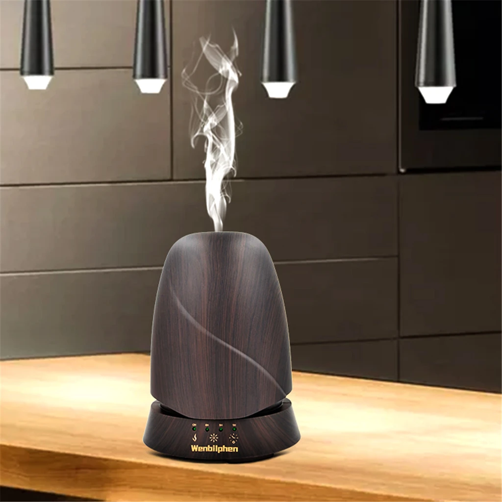 350ml Creative 7 Color Aromatherapy Atomizer Essential Oil Diffuser Electric Humidifier Essential Aroma Oil Diffuser 2020 New