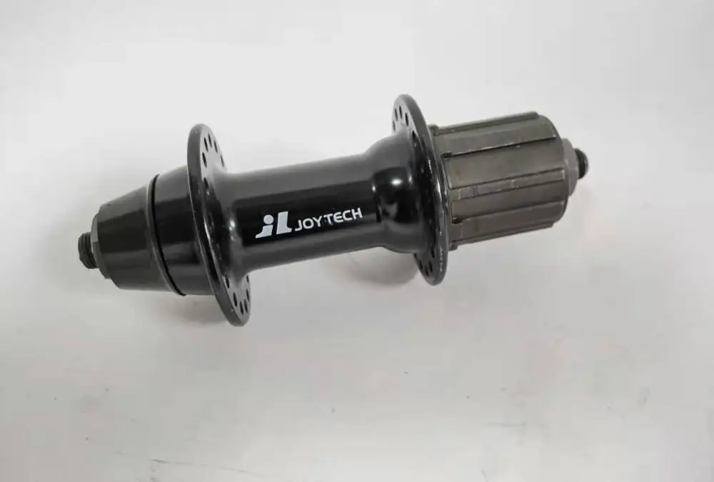 Moyeu Arrière Vélo Joytech – Roue Libre 6 Vitesses, 36 Trous, Filetage 112mm, Argent, Occasion, Compatible Shimano