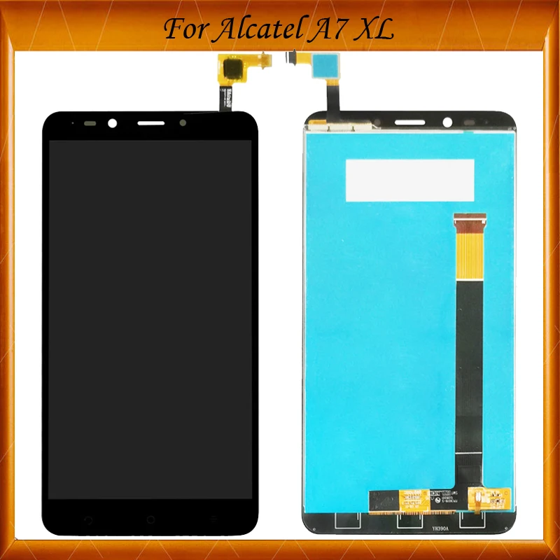 

100% Working Well For Alcatel A7 XL A7XL 7071 7071D 7071X 7071DX OT7071 LCD Display Touch Screen Digitizer Assembly Complete Screen