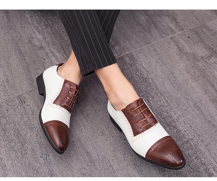 Details about   Mens Pointy Toe Oxfords Slip on Pumps Wedding Party Low Top Real Leather Shoes L 