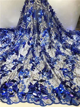 

sequin lace fabric fringe material african french net lace tulle fabric high quality evening dress