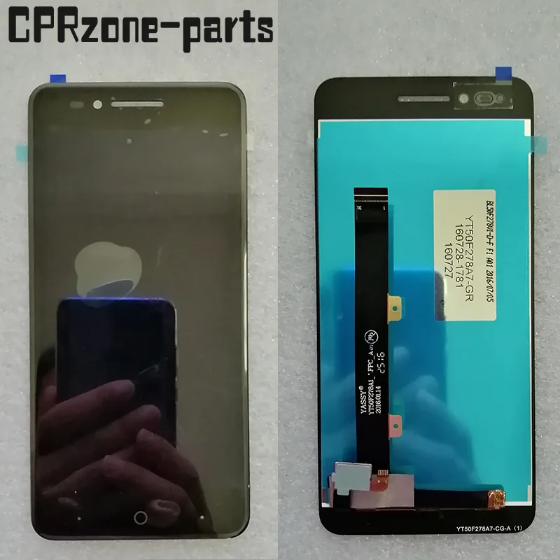 ЖК дисплей 5 0 дюйма для ZTE Blade A610 сенсорный экран с дигитайзером и сенсором в сборе