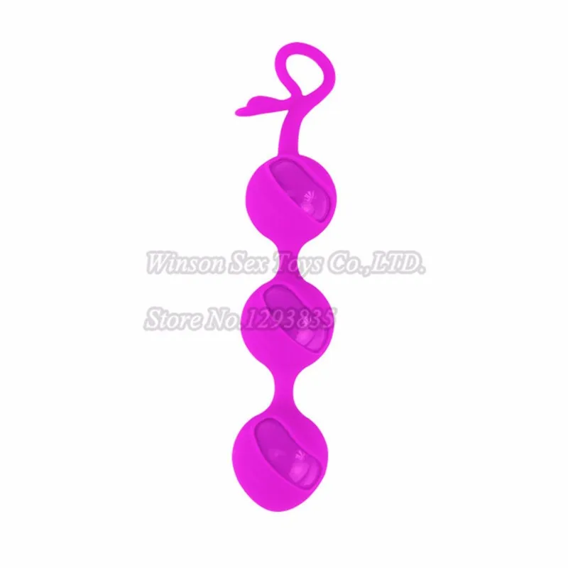 Safe Silicone Smart Kegel Ball Vagina Tighten Exercise Machine Geisha Balls Adults Vaginal Shrinking Products Sex Toys For Women | Красота и