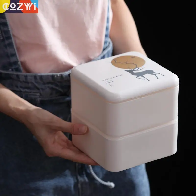 Microwavable простой дизайн Ланчбокс контейнер для хранения еды школьный офис столовая посуда bento box Ланч-бокс