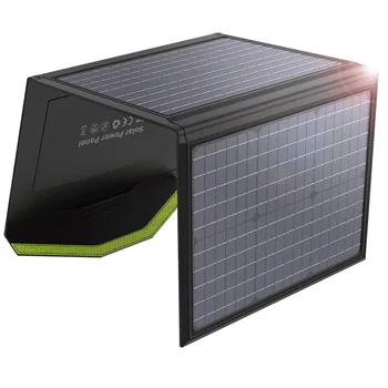 

ALLPOWERS 60W Solar Panel Foldable Solar Charger Dual 5V USB 18V DC Output Waterproof for mobile phone Camping Boats Home