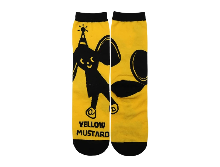 Autumn Winter New Design Women Socks Funny Sock Cotton Cartoon Animal Jacquard