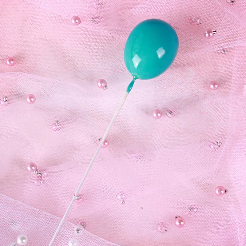 4pcs balloon blue Детские вечерние украшения для торта в виде снежинок и супергероев из мультфильма для мальчиков и девочек - Цвет: 4pcs balloon blue