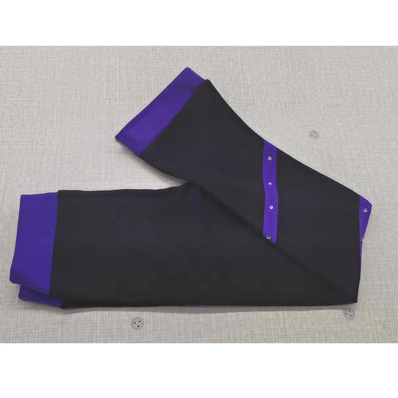 Figure Skating Competition Training Skinny Women's Patinaje Warm Artistic Gymnastics Slim Fit Pants
