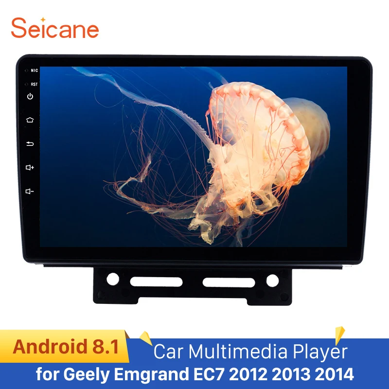 Мультимедийный плеер Seicane 2Din 9 дюймов GPS Android 1 HD для Geely Emgrand EC7 2012 2013 2014