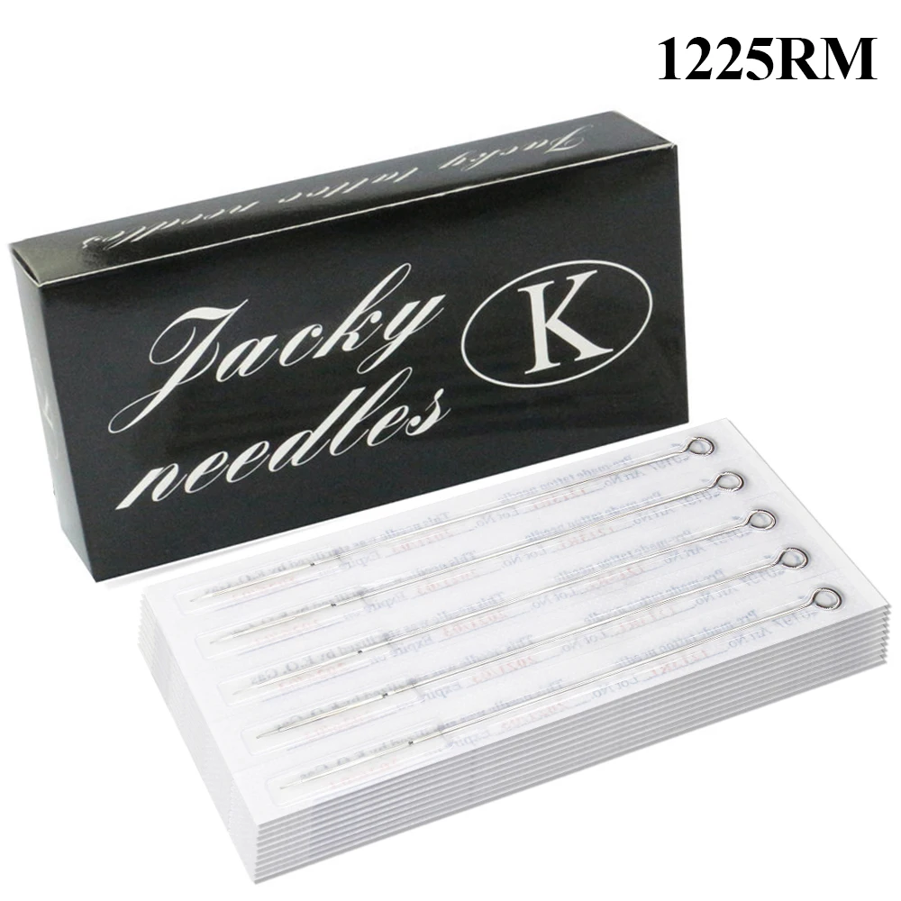 30PCS Professional Tattoo Needles 25RM Round Magnum Curved Stainless Steel Material Free Shipping | Красота и здоровье
