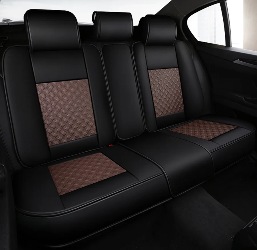 Кожа универсальные чехлы для сидений автомобиля mercedes w460 w461 w463 x164 gl x204 w201 w202 w203 w204 w205 w251