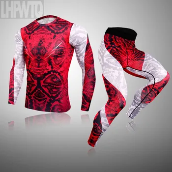 

Winter Thermal Underwear Sets Men Long John Brand Quick Dry Anti-microbial Stretch Men's Thermo Underwear Male Warm clothing