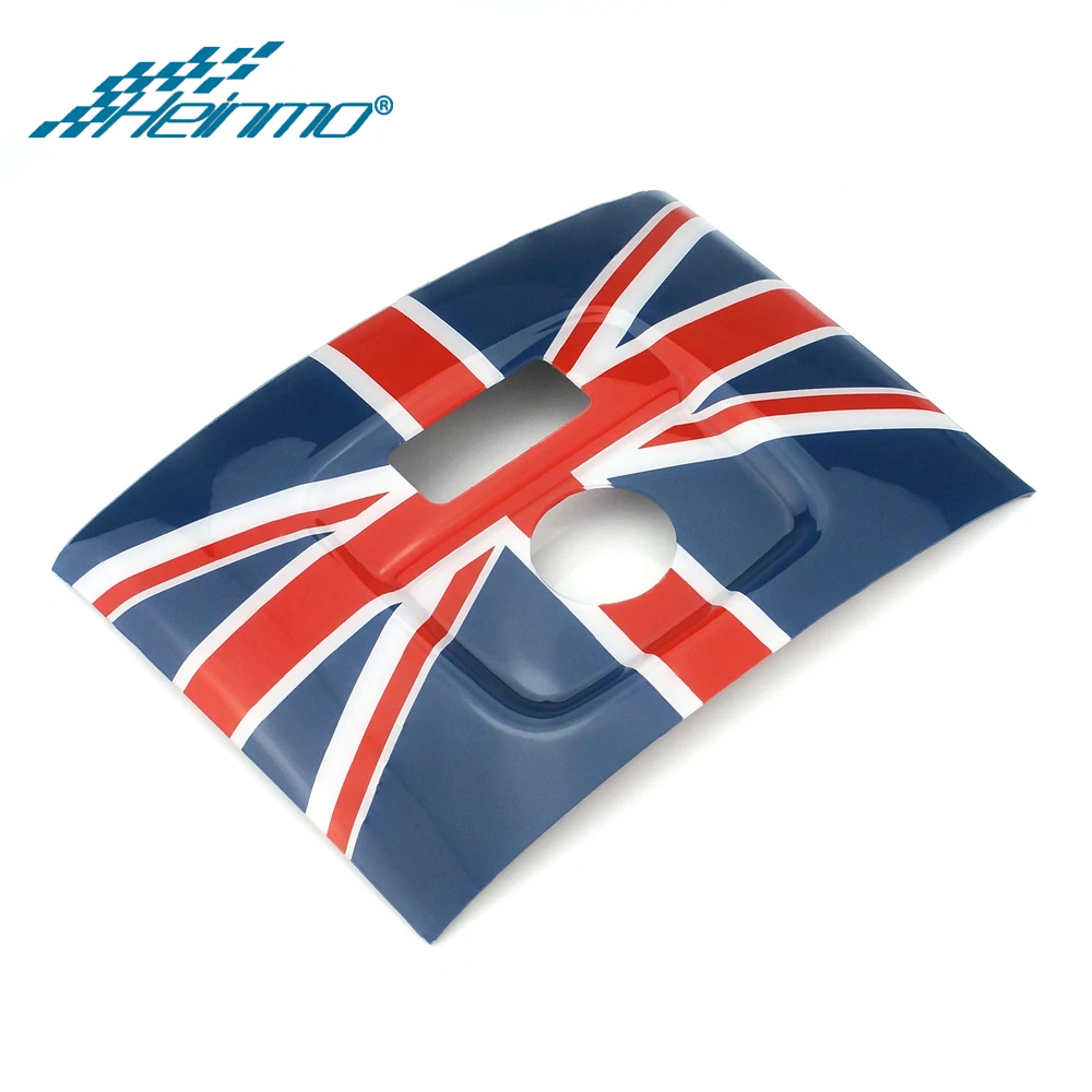 Для MINI Cooper F60 для MINI Countryman F60 USB прикуриватель панель крышка наклейка для MINI F60 для MINI Cooper аксессуары - Название цвета: Red Union Jack