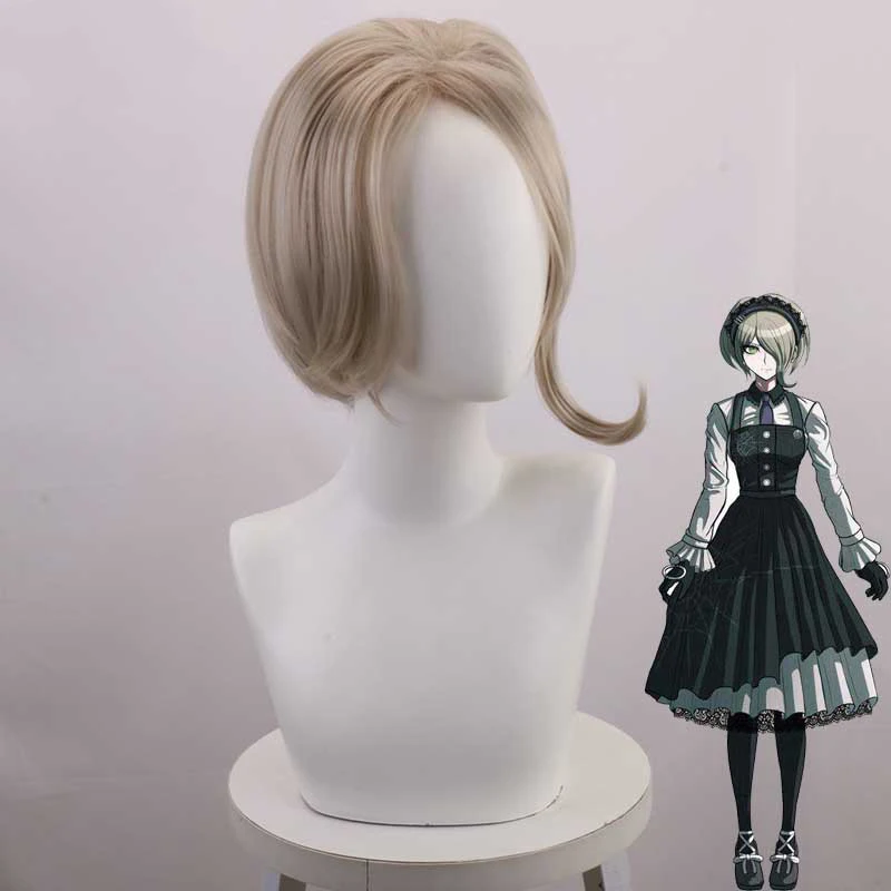 Danganronpa V3: Killing Harmony Tojo Kirumi парик косплей костюм Dangan Ronpa термостойкие синтетические