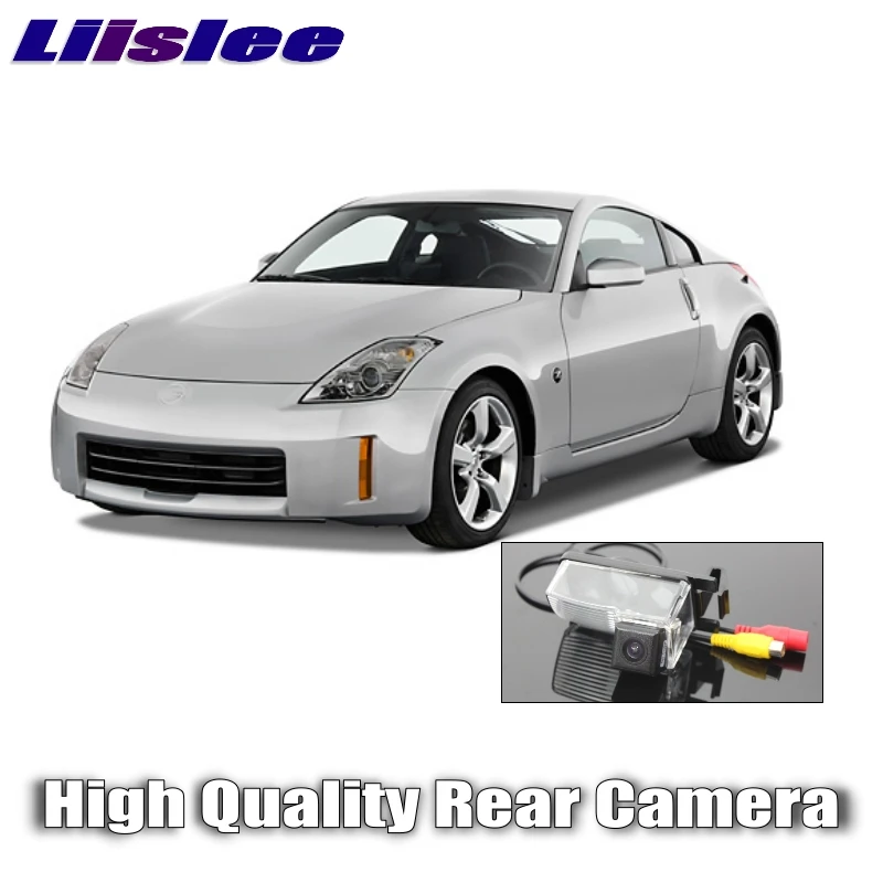 LiisLee Автомобильная камера заднего вида для NISSAN 350Z Fairlady Z Z33 2002 ~ 2008 ночного видения