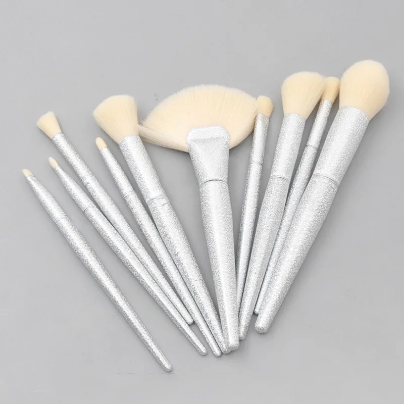 Cone-shaped Scrub Makeup Kit Brushes Foundation Loose Powder Brush Eyeshadow Eyebrow Lip Brush