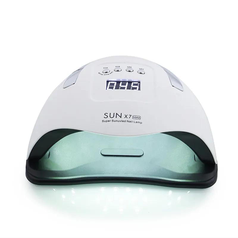 SUN X7 Max-Nails Lámpara LED UV para uñas, aparatos de manicura, fototerapia, secado rápido, 180W ,lampara uv led nails,manicura accesorios